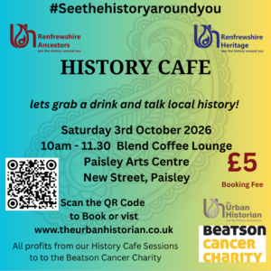 History Cafe - 3 Oct 2026