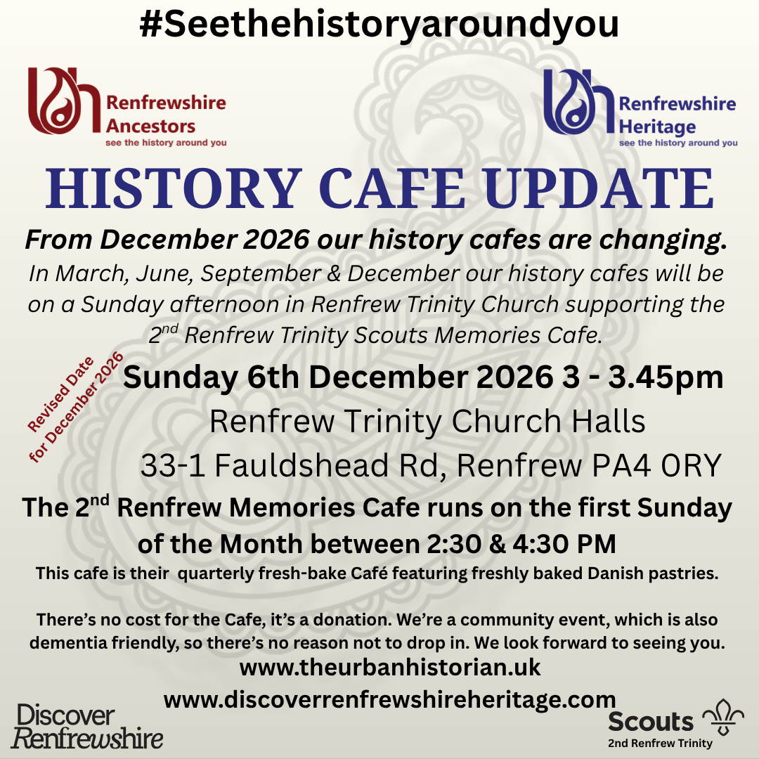 History Cafe Update