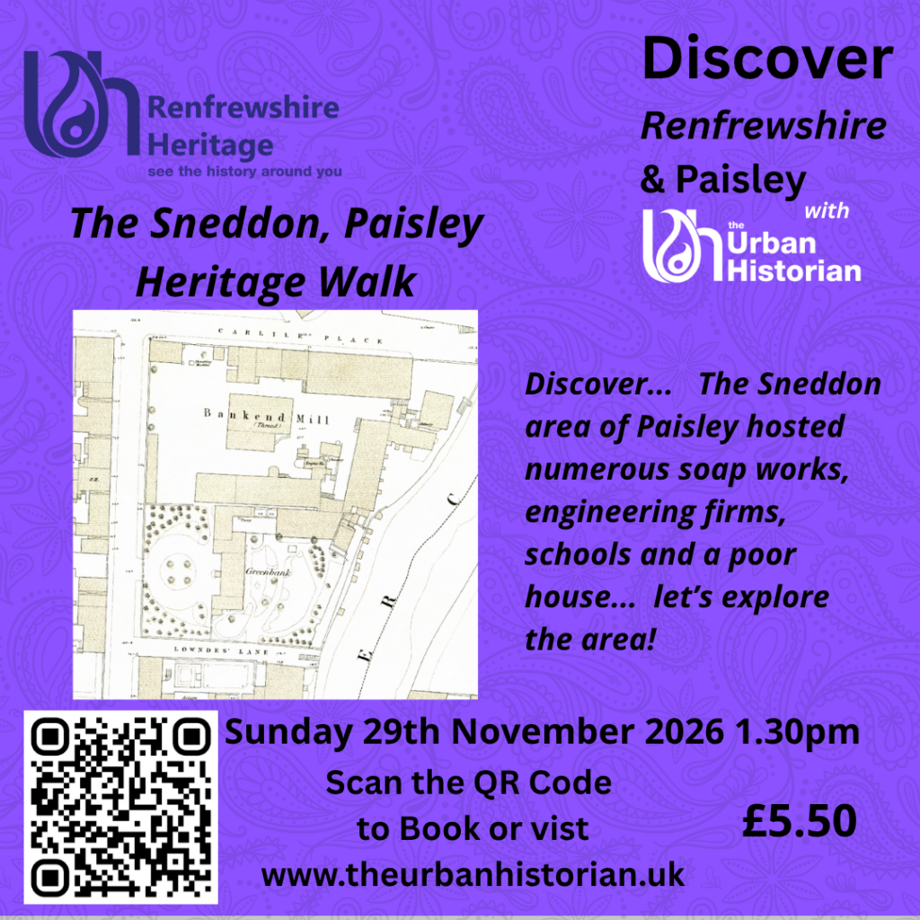 The Sneddon Paisley Heritage Walk - Sun 29 Nov 2026