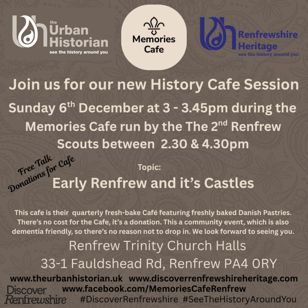 Memories History Cafe - Sun 6 December, Renfrew