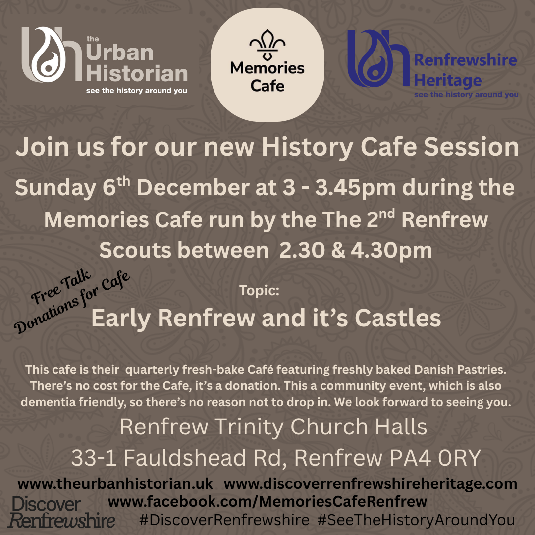 Memories History Cafe - Sun 6 December, Renfrew